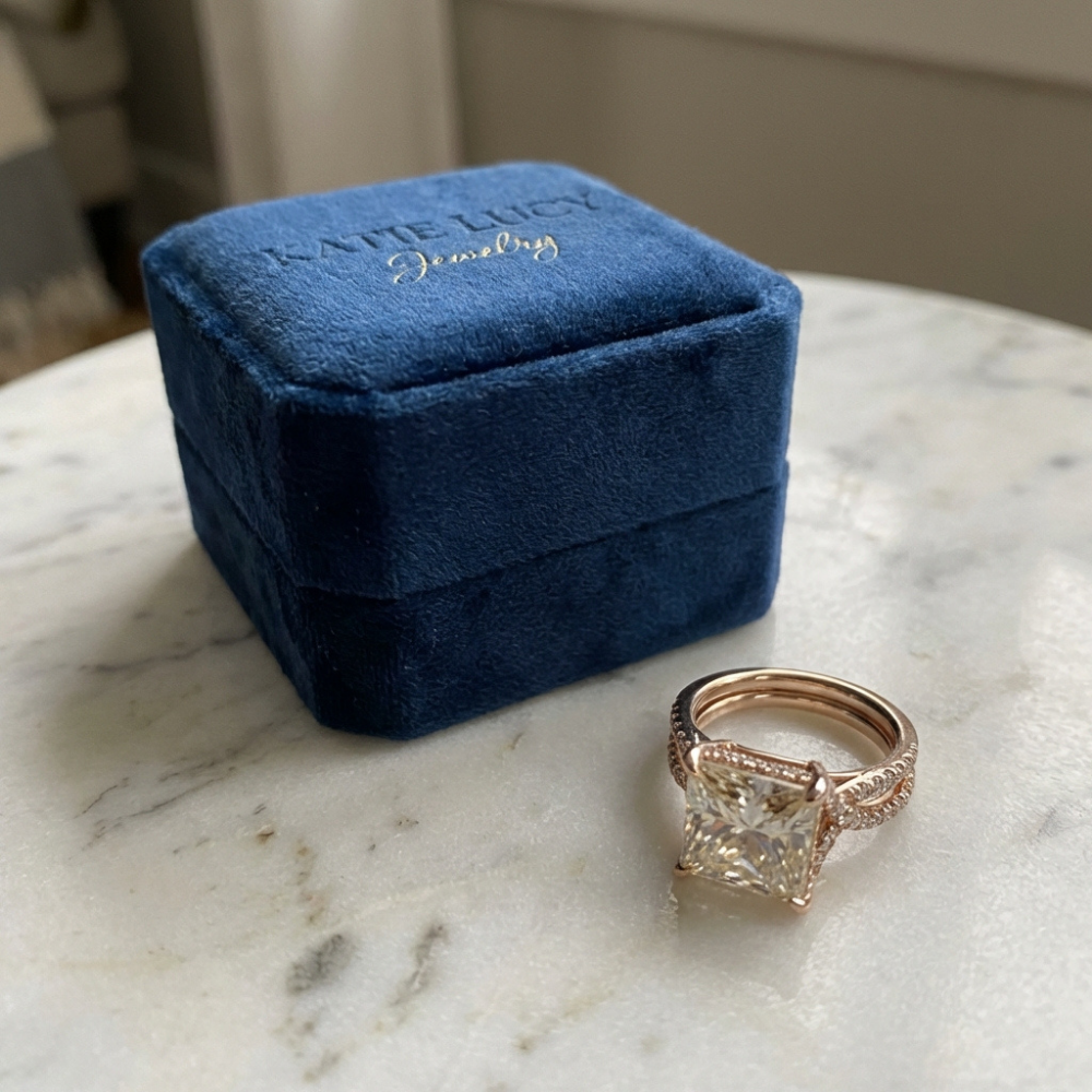 Vintage Glass Ring