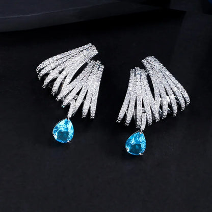 Oceanic Hollow Loop Earrings