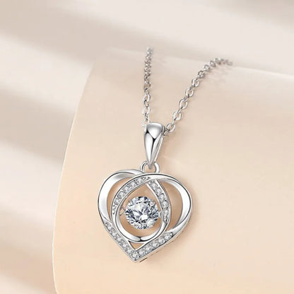 Beating Heart Pendant Necklace