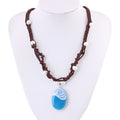 Handwoven Ocean Pearl Necklace