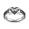 Vintage Infinity Heart Ring