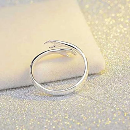 Romantic Hug Adjustable Ring