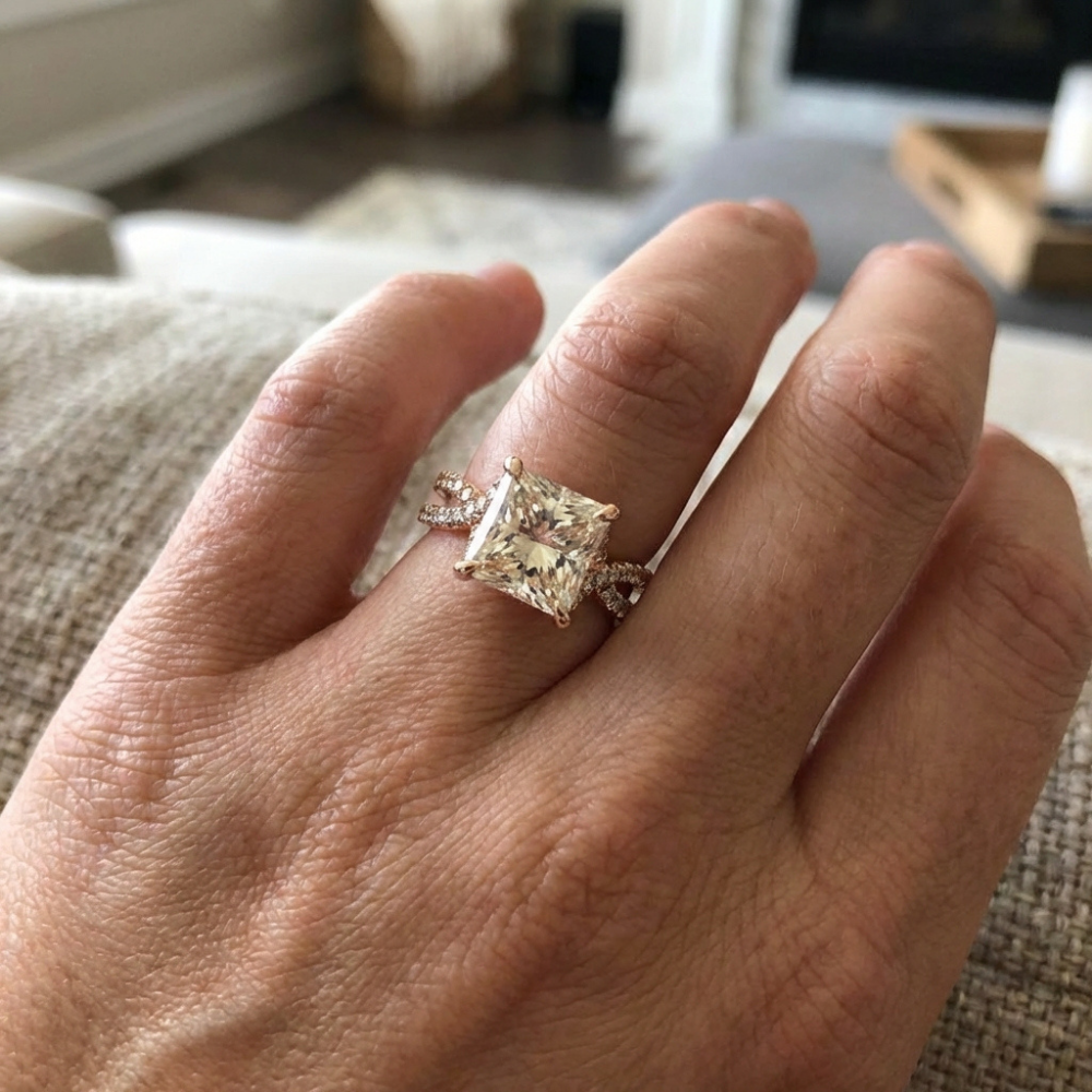 Vintage Glass Ring