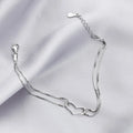 Vintage Silver Heart Bracelet