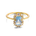 Dazzling Zircon Ring