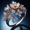 Vintage Flower Bloom Ring
