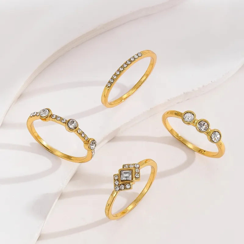 Vintage Elegant Ring Set