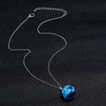 Vintage Luminous Ocean Blue Sky Necklace