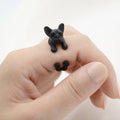 Vintage Dog Wrap Ring