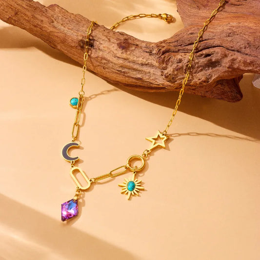 Premium Stainless Steel Clavicle Chain Necklace