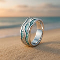 Vintage Beach Wave Series Ring