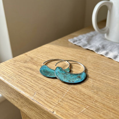 Vintage Turquoise Washed Earrings