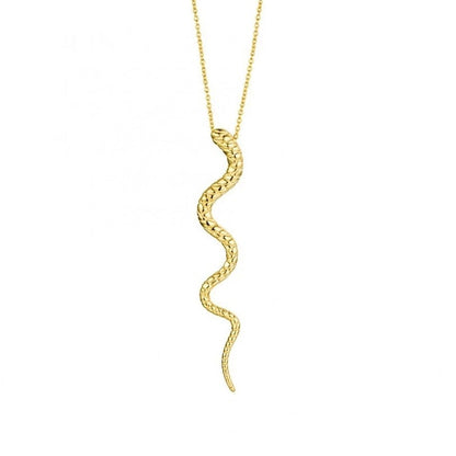 Amazonian Serpent Pendant in 925 Sterling Silver