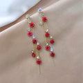 Rose Cascade Earrings
