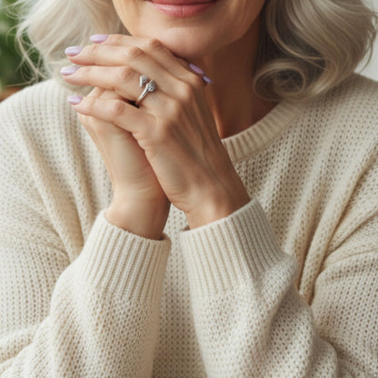 Romantic Hug Adjustable Ring