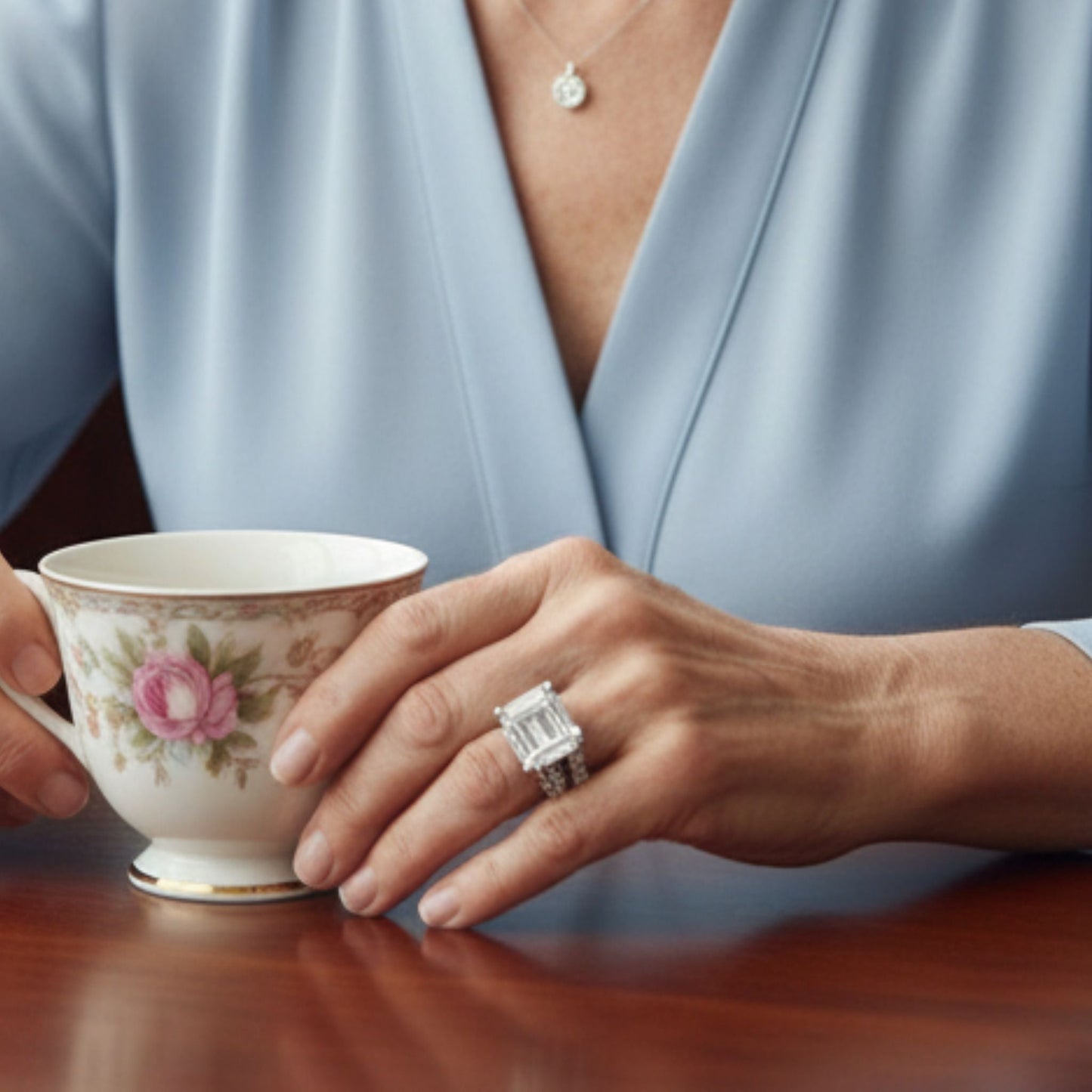 Vintage Layered Silver Ring