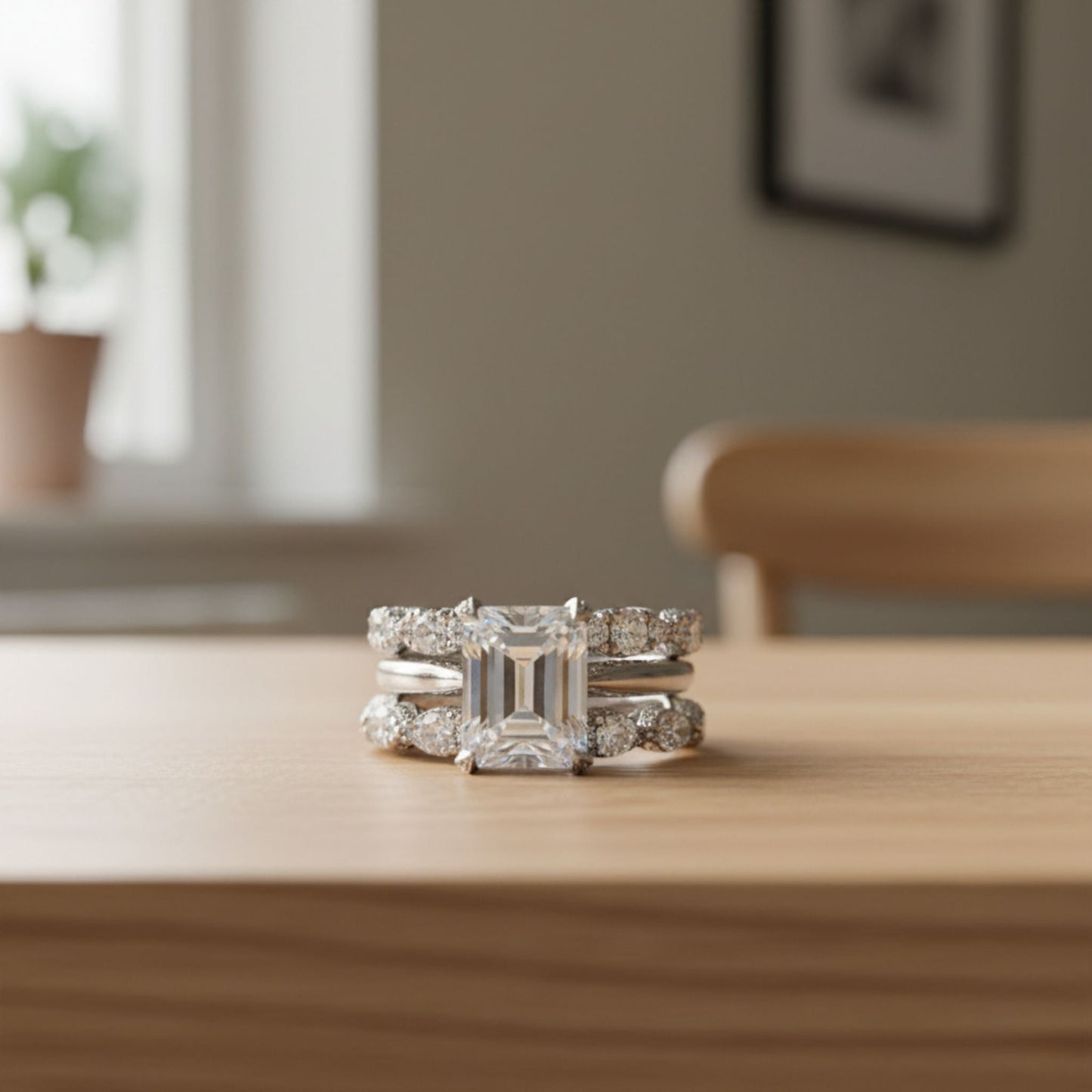 Vintage Layered Silver Ring