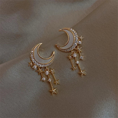 Luxury Moon Shine Earrings