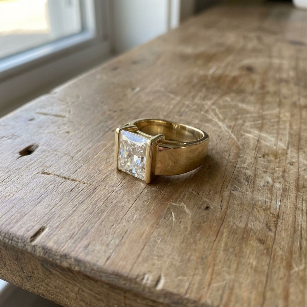 Vintage Princess Cut Ring