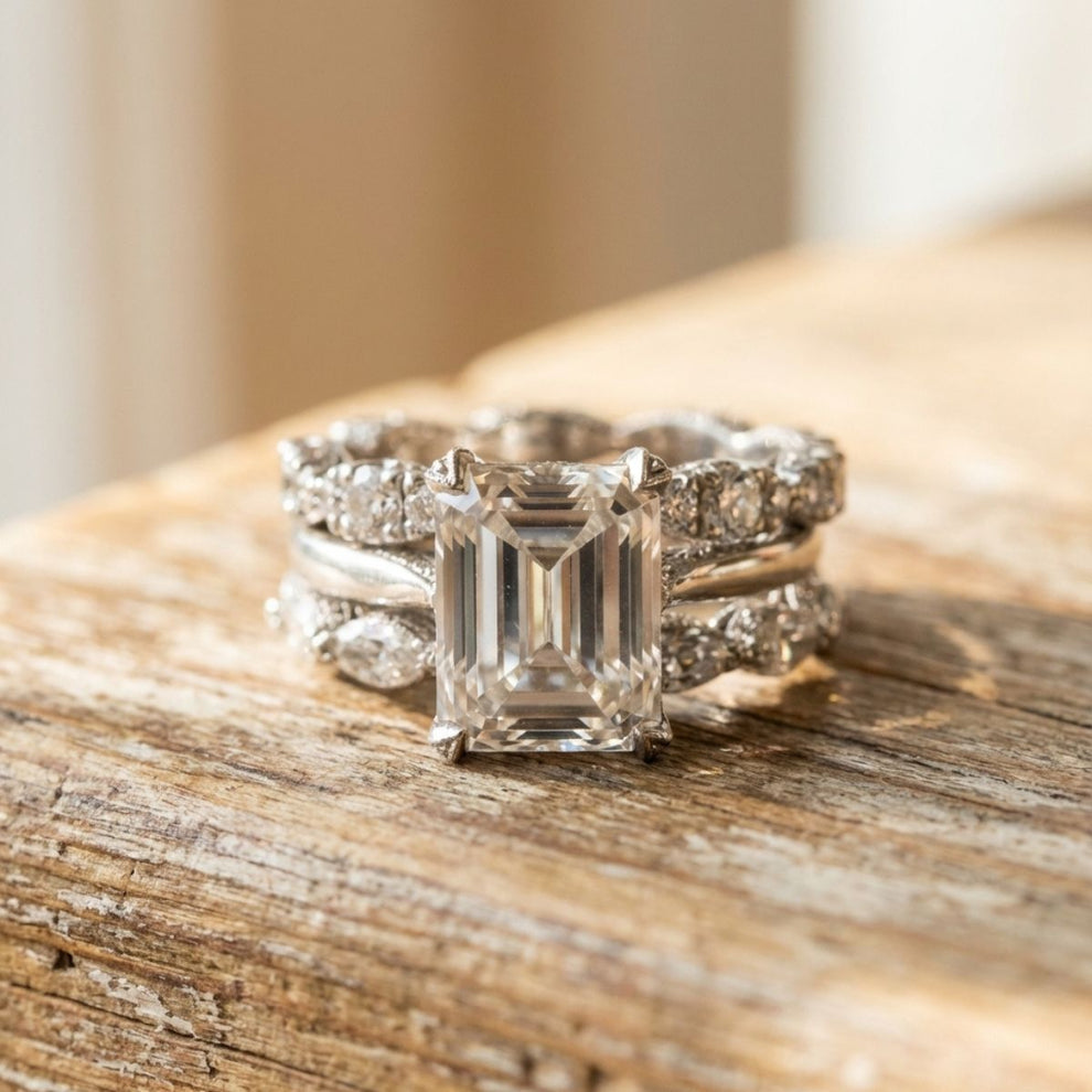 Vintage Silver Bright Layer Ring – KatieLucy