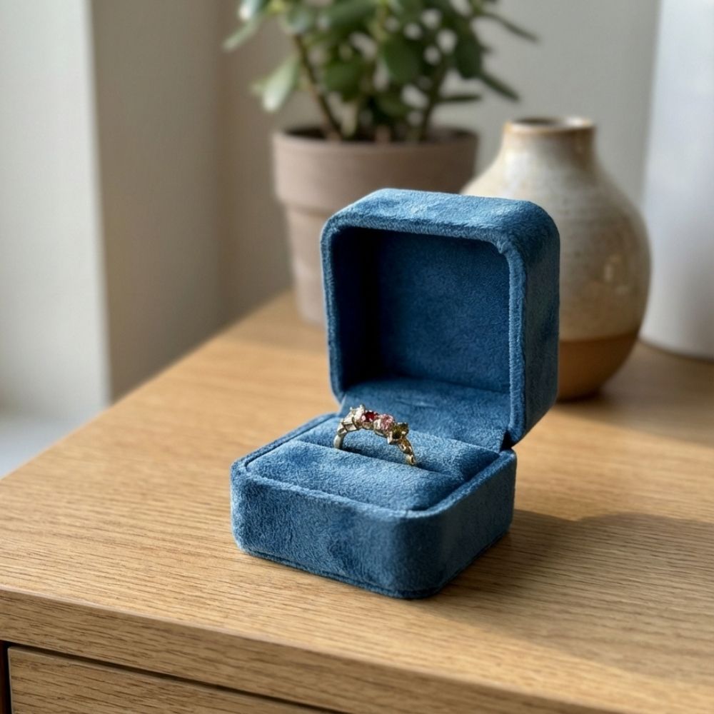 Vintage Gold Floral Ring