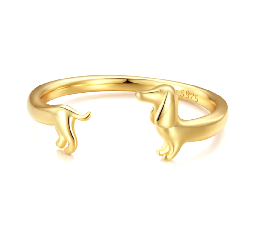 Dachshund Wrap Ring - For The Love Of Your Pup