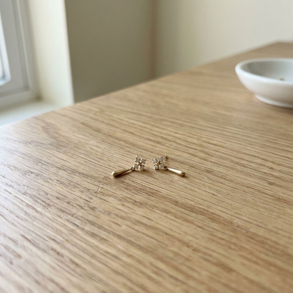 Elegant Bright Small Earrings