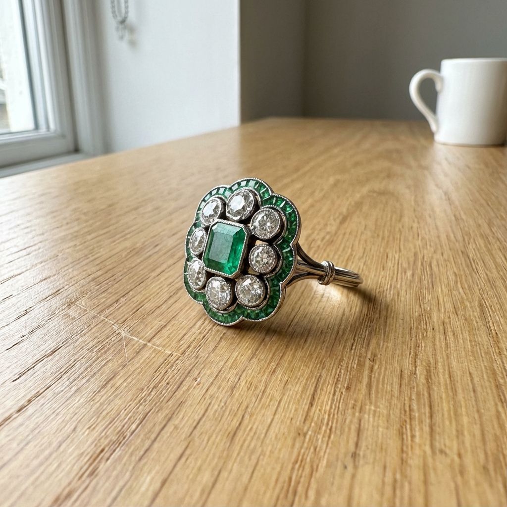 Vintage Emerald Ring