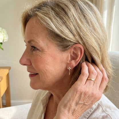 Elegant Bright Small Earrings