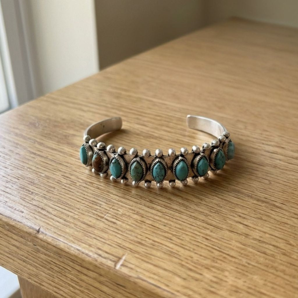 Vintage Turquoise Stone Bracelet