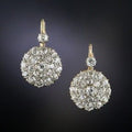 Vintage Rounded Bright Earrings