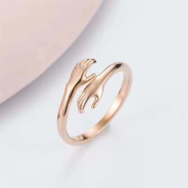 Romantic Hug Adjustable Ring