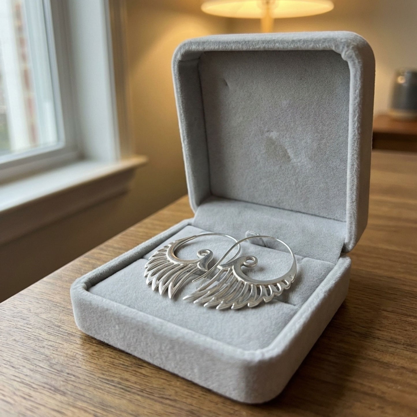 Wings Earrings in Gold