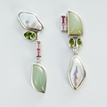 Vintage Nature Crystal Dangling Earrings