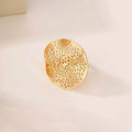 Vintage Gold Cut-Out Pattern Ring