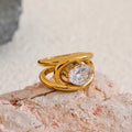 Vintage Luxe Gemstone Ring