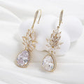 Gold Vintage Glamour Dangle Earrings