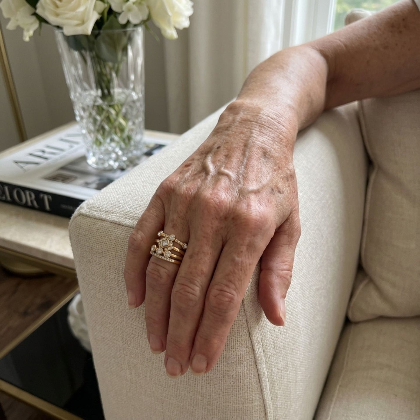 Vintage Elegant Ring Set