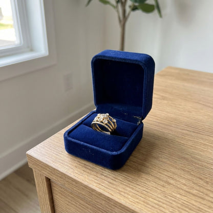 Vintage Elegant Ring Set