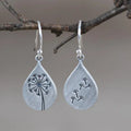 Vintage Dandelion Earrings