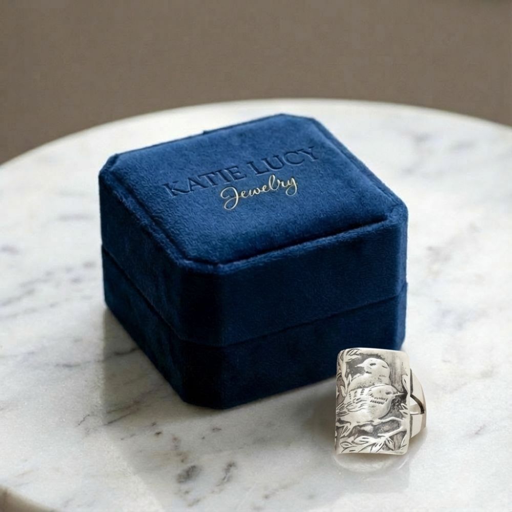 Vintage Lovebirds Ring