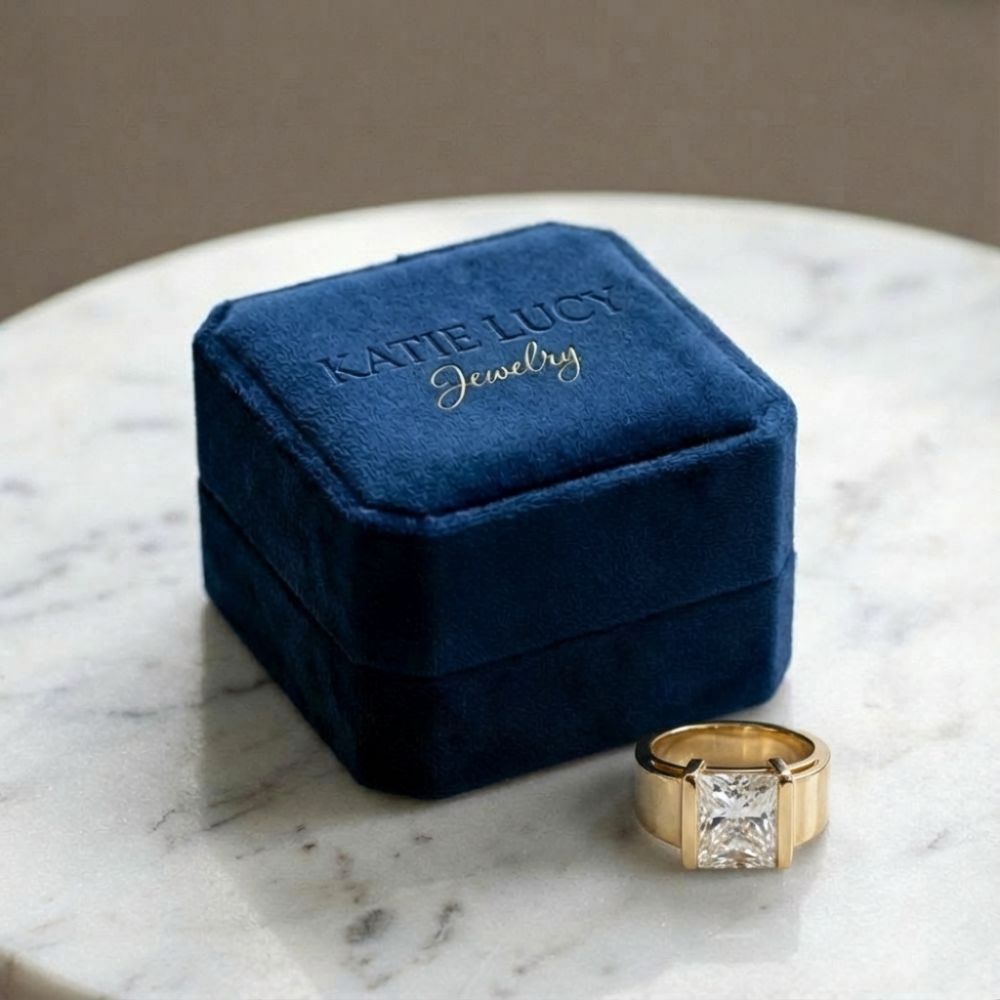 Vintage Princess Cut Ring